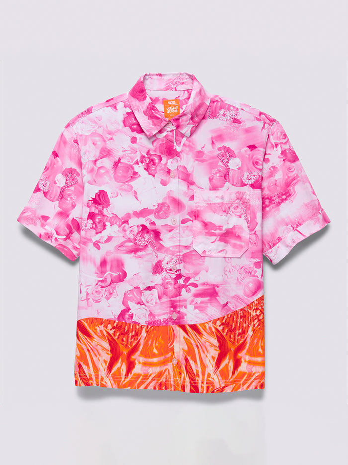 Blusa M/C Mujer Collina Strada Rosado Vans