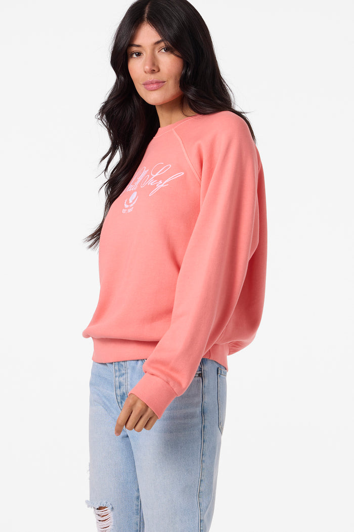 Boardwalk Crew Neck Fleece - Porcelain Rose | O'Neill