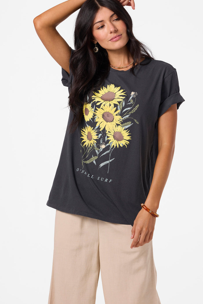 Botanic Blossom Tee - Washed Black | O'Neill