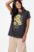 Botanic Blossom Tee - Washed Black | O'Neill