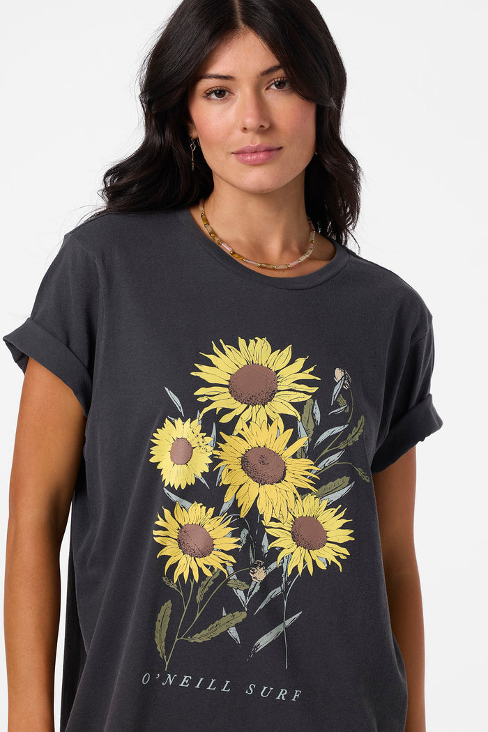 Botanic Blossom Tee - Washed Black | O'Neill