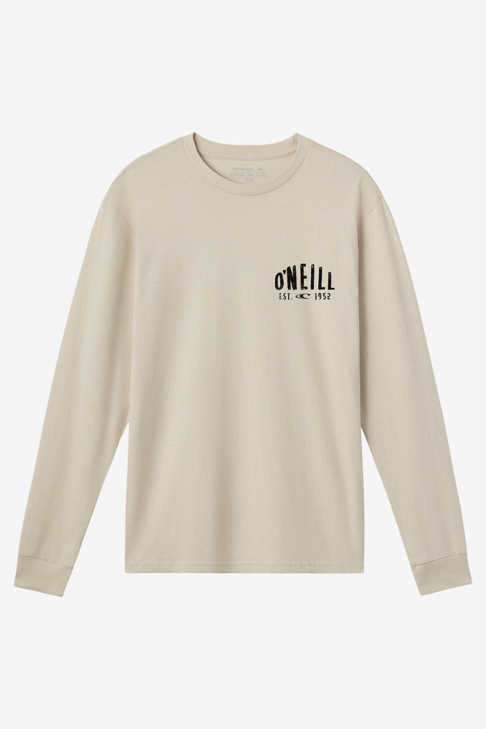 Boy's Adrift Long Sleeve Tee - Lt Khaki | O'Neill