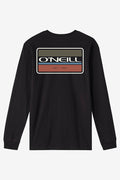 Boy's Banner Long Sleeve Tee - Black | O'Neill