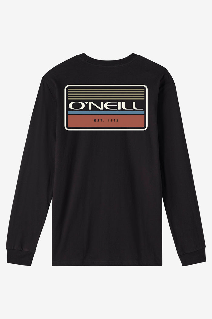 Boy's Banner Long Sleeve Tee - Black | O'Neill