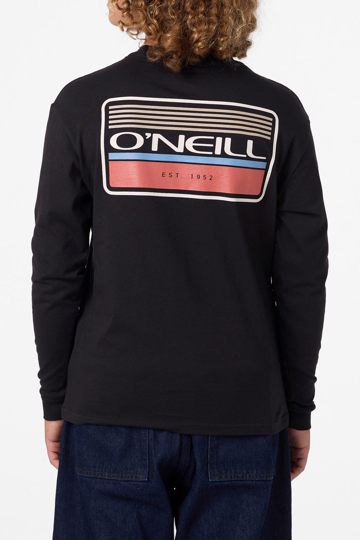 Boy's Banner Long Sleeve Tee - Black | O'Neill
