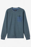 Boy's Bavaro Blocked Crew Shirt Fleece - Midnight Navy | O'Neill