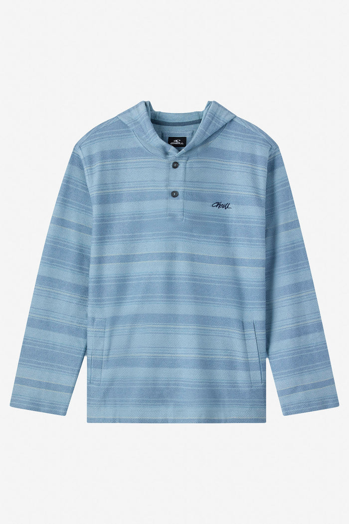 Boy's Bavaro Stripe Poncho Pullover Fleece - Citadel | O'Neill
