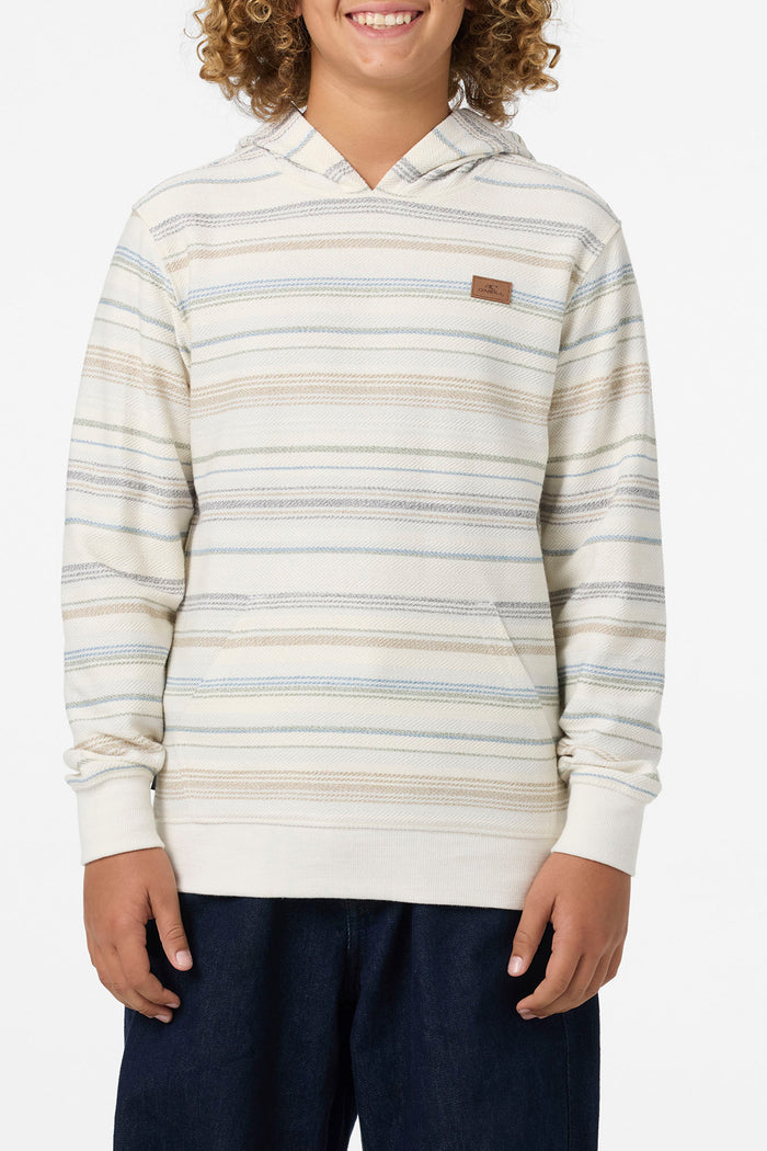 Boy's Bavaro Stripe Pullover - Natural | O'Neill