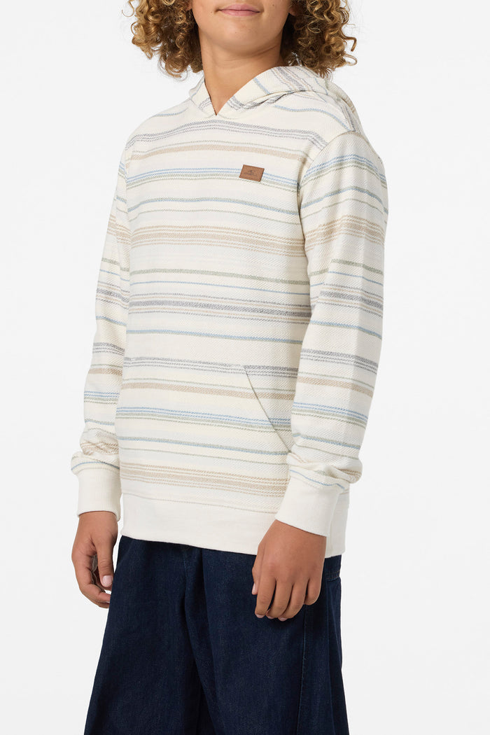 Boy's Bavaro Stripe Pullover - Natural | O'Neill