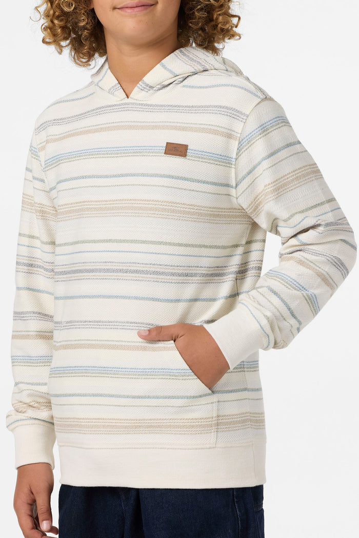 Boy's Bavaro Stripe Pullover - Natural | O'Neill