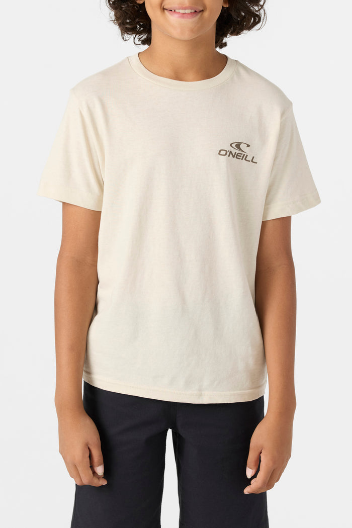 Boy's Blended Tee - Lt Khaki | O'Neill