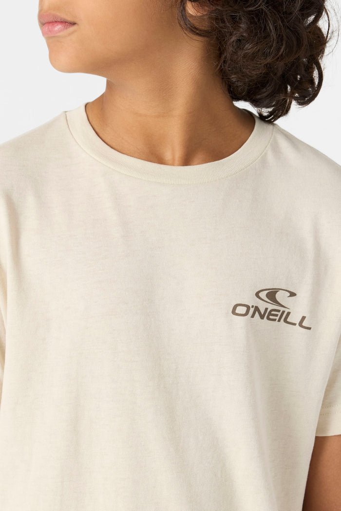 Boy's Blended Tee - Lt Khaki | O'Neill