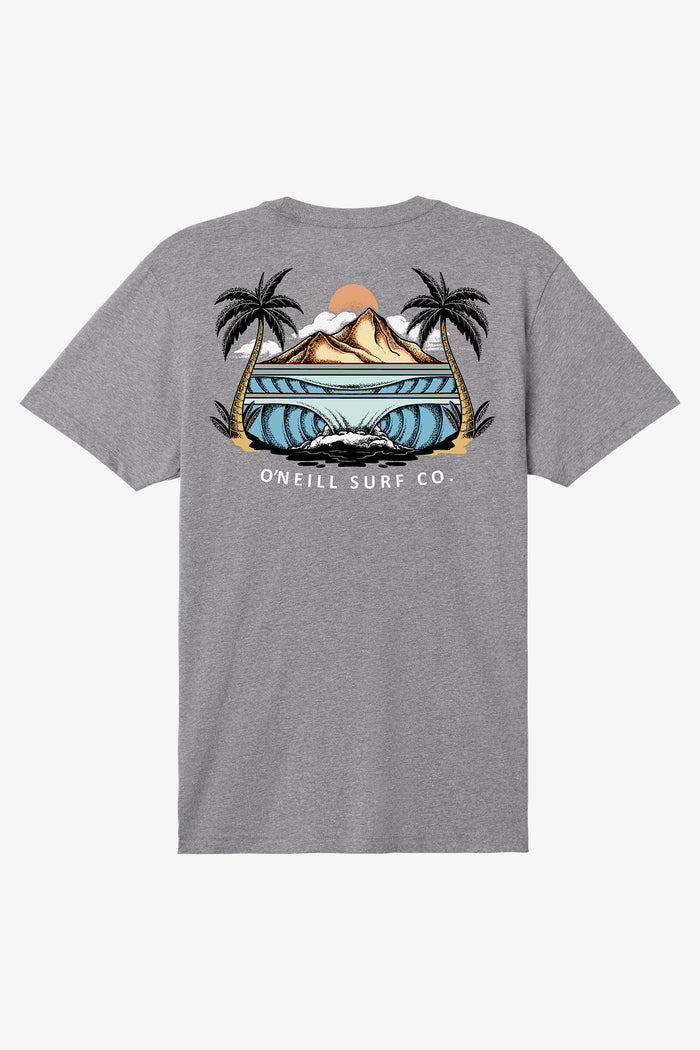 Boy's Bookends Tee - Heather Grey | O'Neill