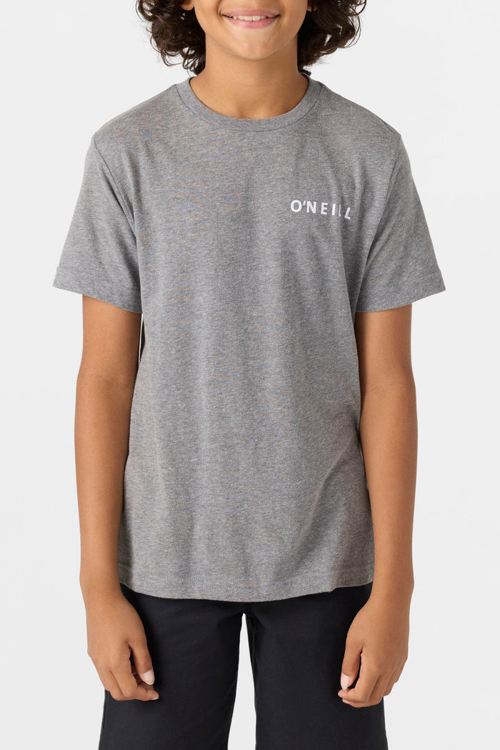 Boy's Bookends Tee - Heather Grey | O'Neill
