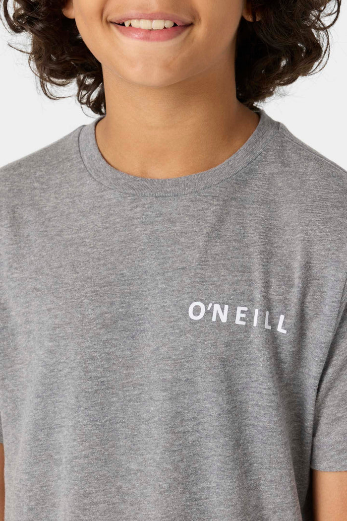 Boy's Bookends Tee - Heather Grey | O'Neill