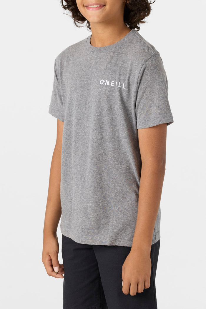 Boy's Bookends Tee - Heather Grey | O'Neill