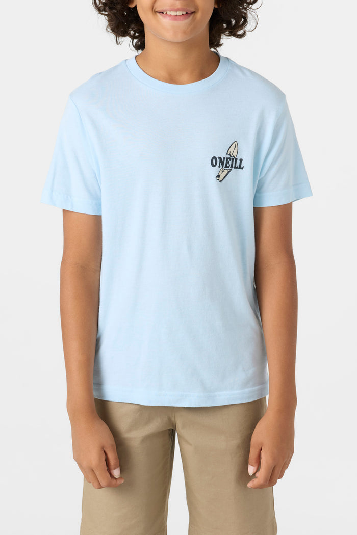 Boy's Butters Tee - Sky Blue Heather | O'Neill