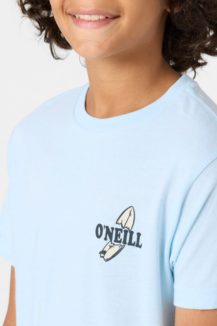 Boy's Butters Tee - Sky Blue Heather | O'Neill