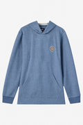 Boy's Cantina Hooded Textured Knit Pullover - Blue Mirage | O'Neill