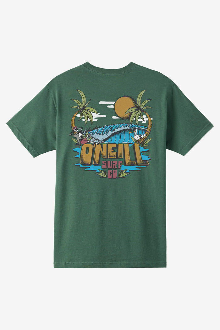 Boy's Chillin' Bones Tee - Cilantro | O'Neill