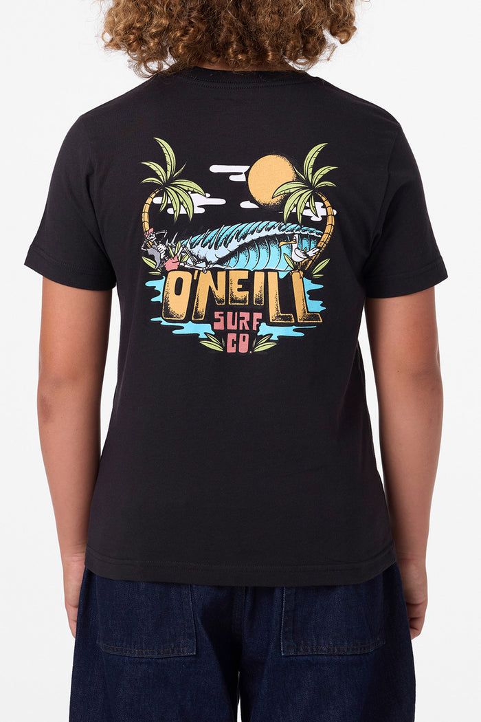 Boy's Chillin' Bones Tee - Black | O'Neill