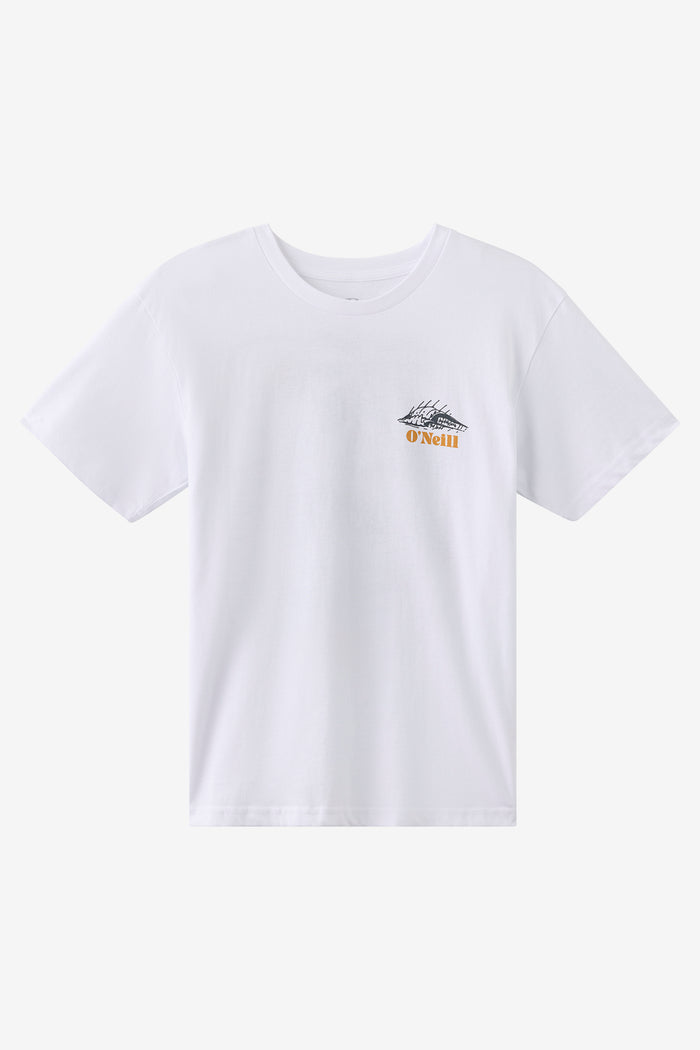 Boy's Clasher Tee - White | O'Neill