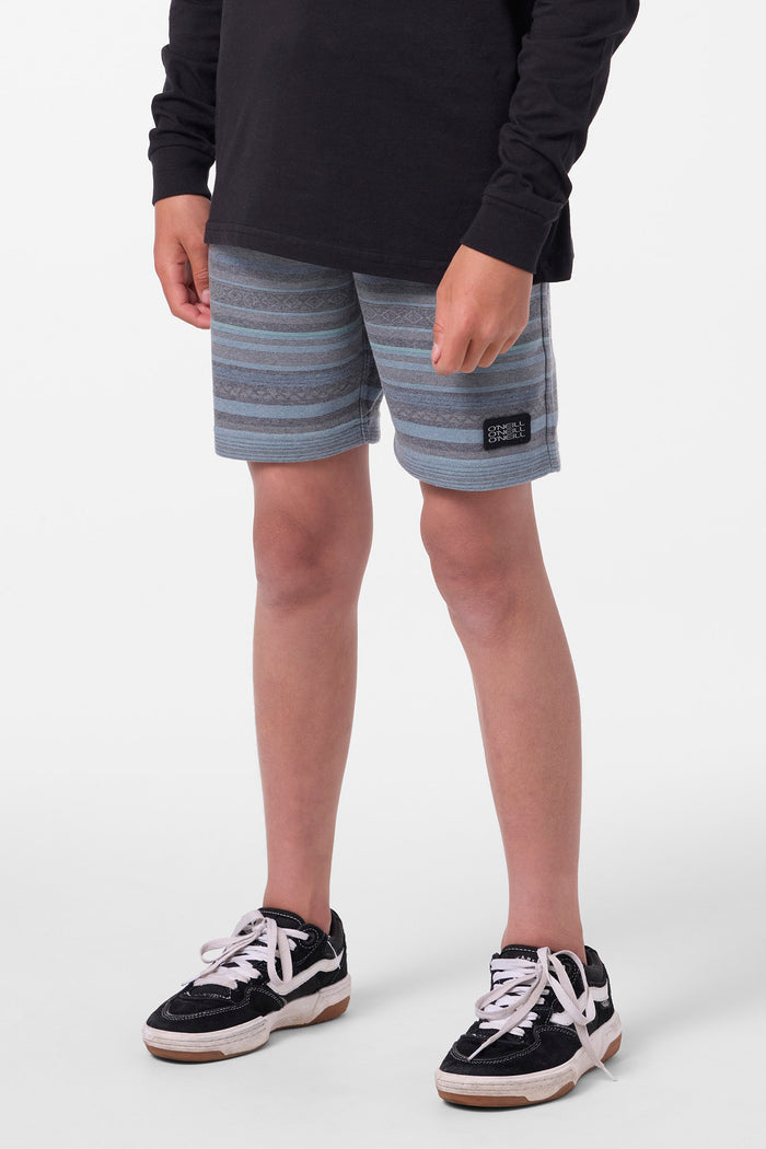 Boy's Cortez 16" Fleece Shorts - Blue Shadow | O'Neill