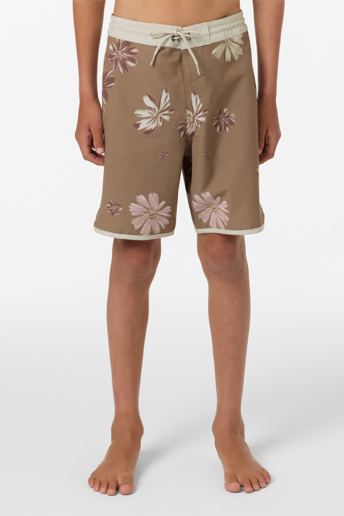 Boy's Cruzer Scallop 16" Boardshorts