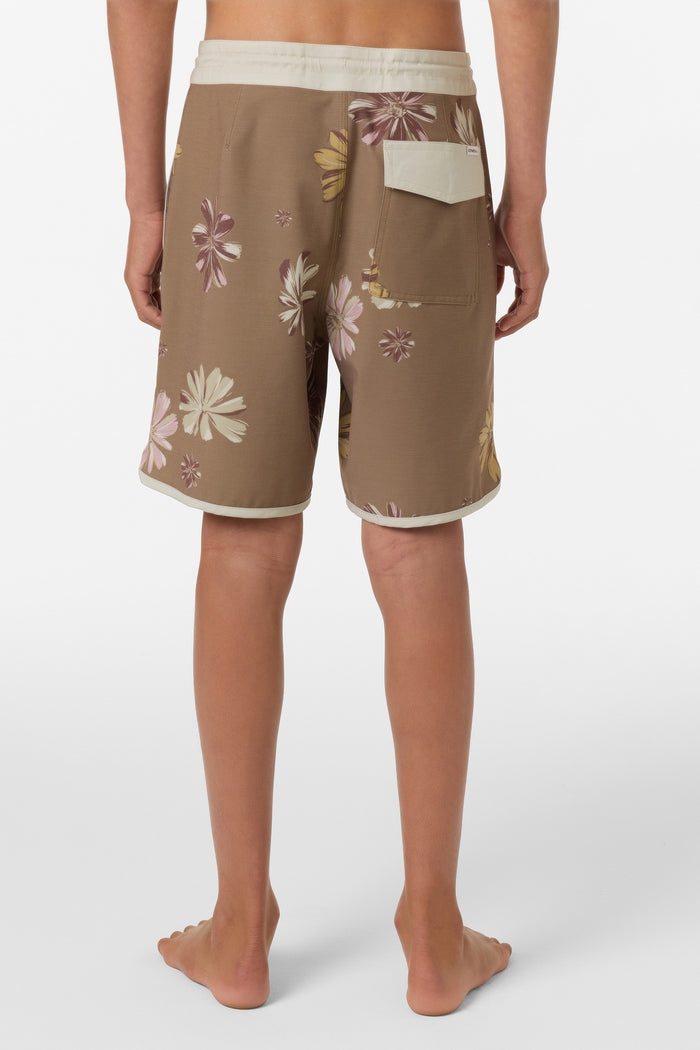 Boy's Cruzer Scallop 16" Boardshorts