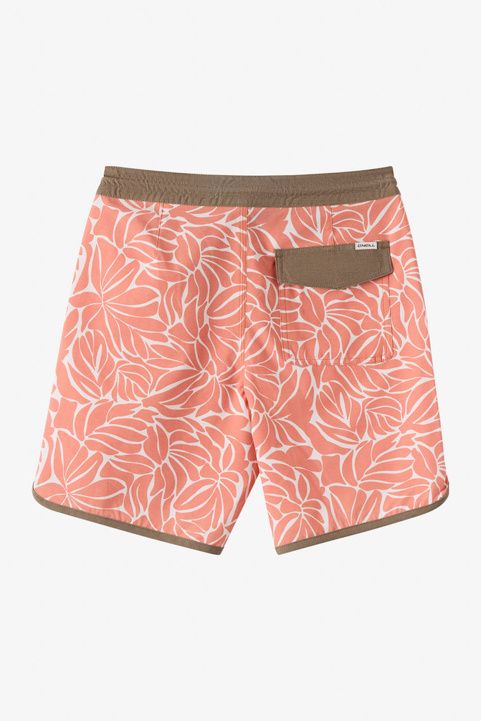 Boy's Cruzer Scallop 16" Boardshorts - Langoustino | O'Neill