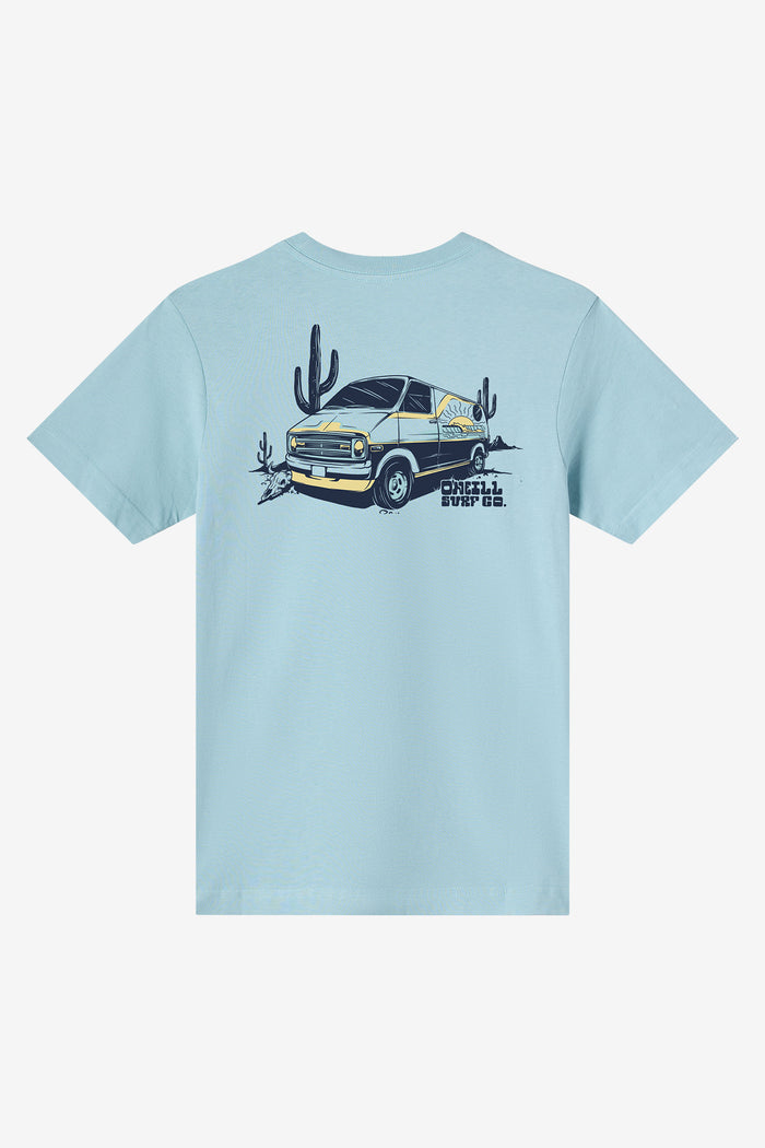 Boy's De La Cruzer Tee - Stone Blue | O'Neill