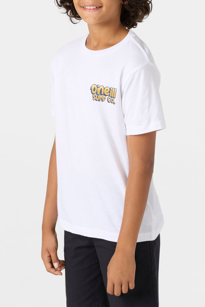 Boy's Dead Ted Tee - White | O'Neill