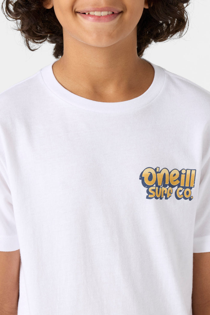 Boy's Dead Ted Tee - White | O'Neill