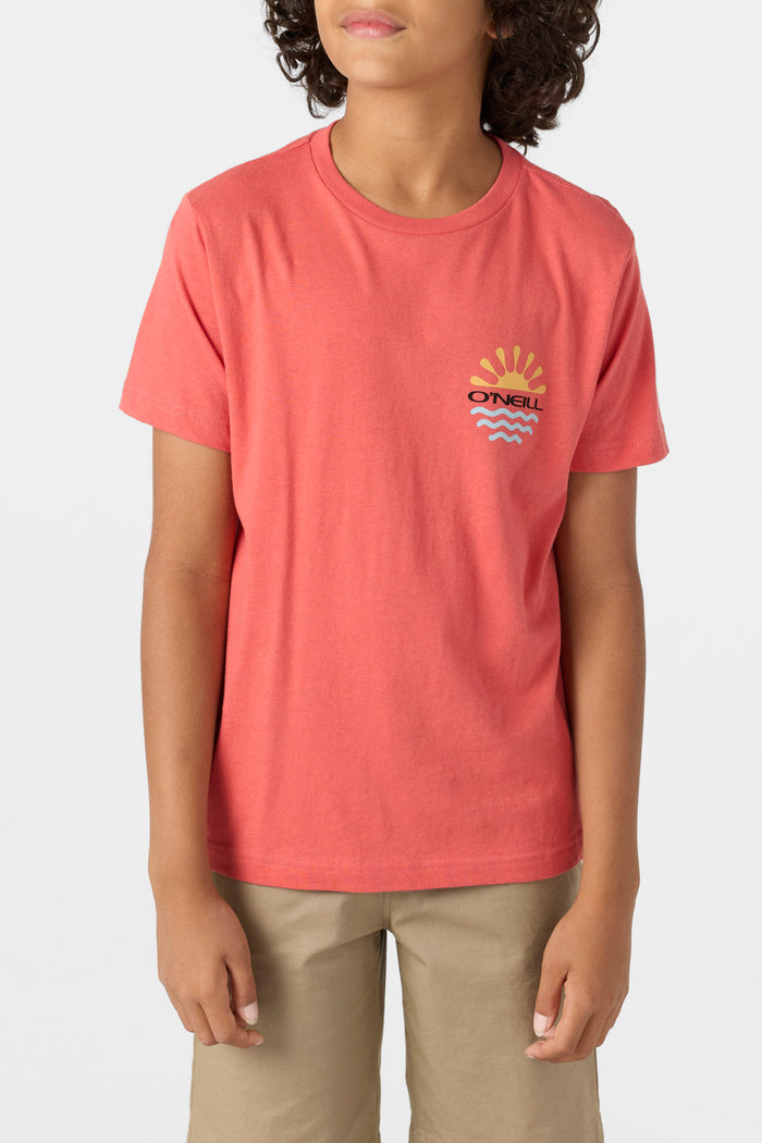 Boy's Encircle Tee - Hot Red | O'Neill
