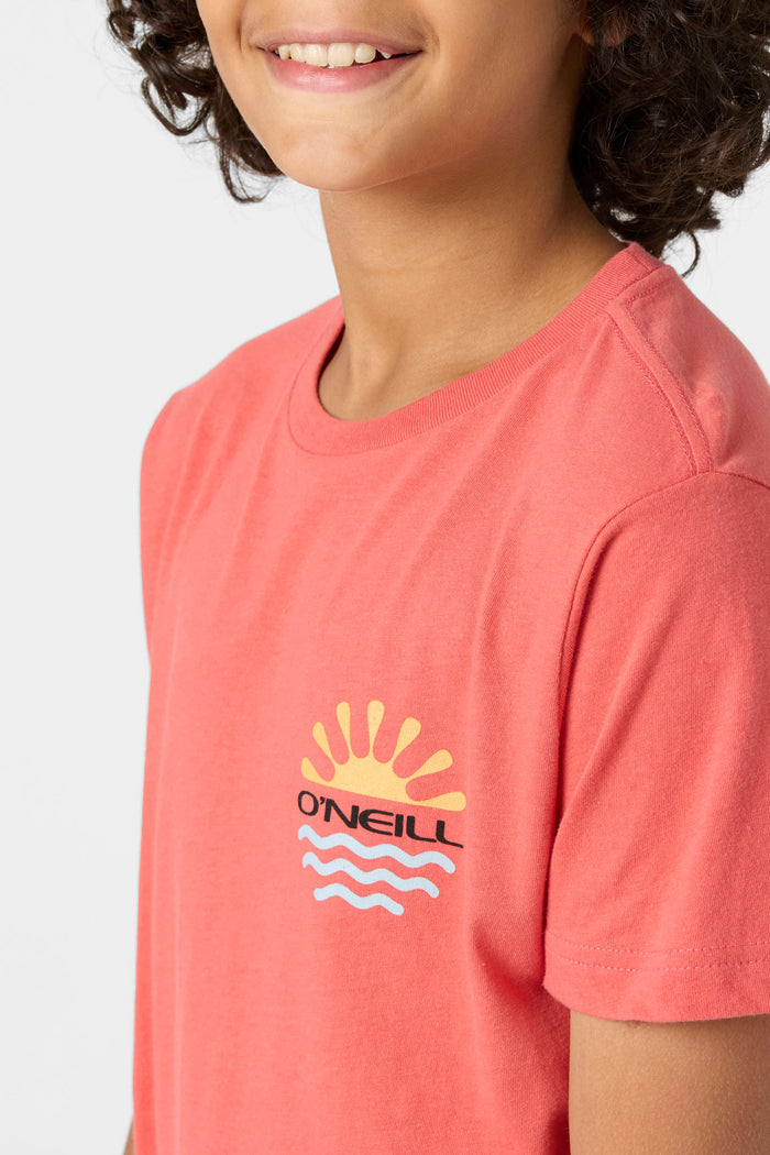 Boy's Encircle Tee - Hot Red | O'Neill