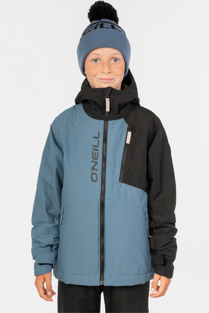 Boy's FWC Cruz Block Snow Jacket - Blk Out Cb | O'Neill