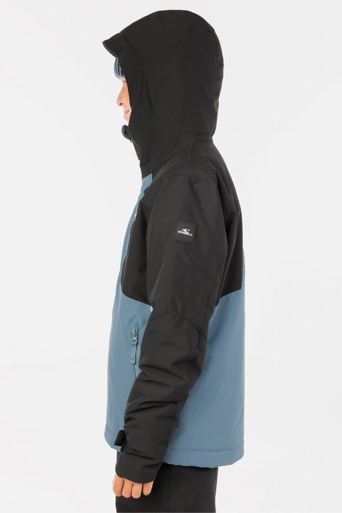 Boy's FWC Cruz Block Snow Jacket - Blk Out Cb | O'Neill