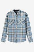 Boy's Glacier Plaid Superfleece Long Sleeve Shirt - Citadel | O'Neill