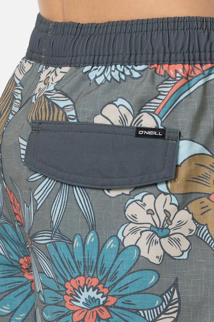 Boy's Hermosa Elastic Waist Lined 16" Swim Trunks -  | O'Neill