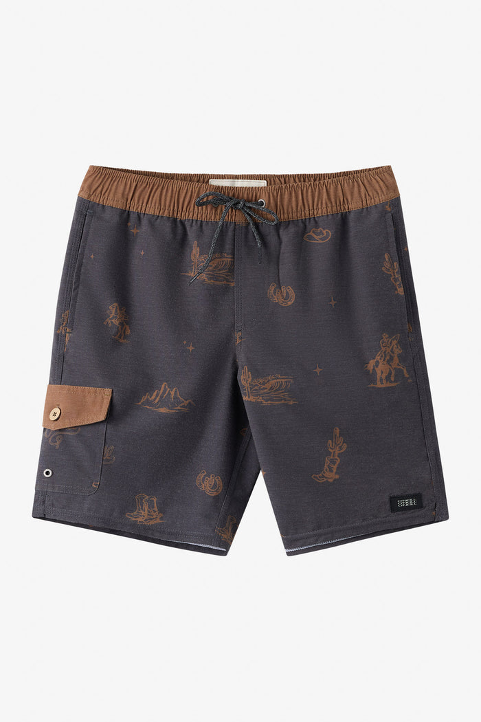 Boy's Hermosa Retro 16" Swim Trunks - Phantom | O'Neill