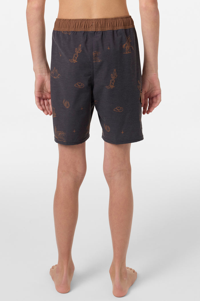 Boy's Hermosa Retro 16" Swim Trunks - Phantom | O'Neill