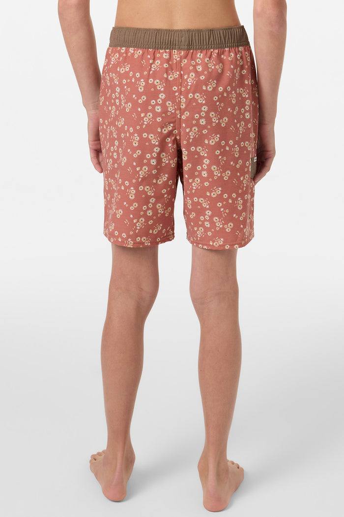 Boy's Hermosa Retro 16" Swim Trunks - Chutney | O'Neill