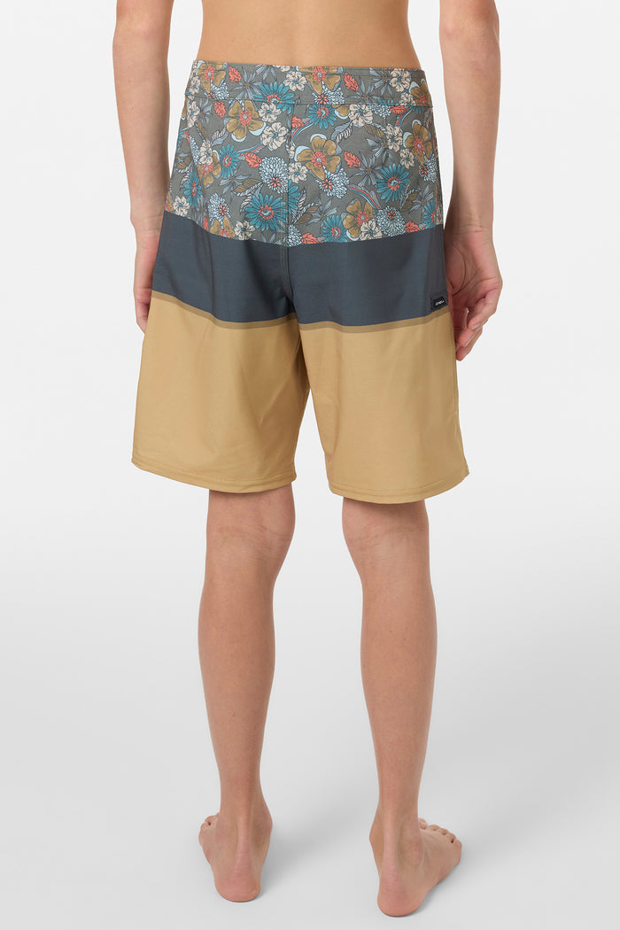 Boy's Hyperfreak Heat Block 17" Boardshorts - Antelope | O'Neill
