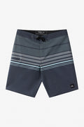 Boy's Hyperfreak Heat Stripe 17" Boardshorts - Phantom | O'Neill