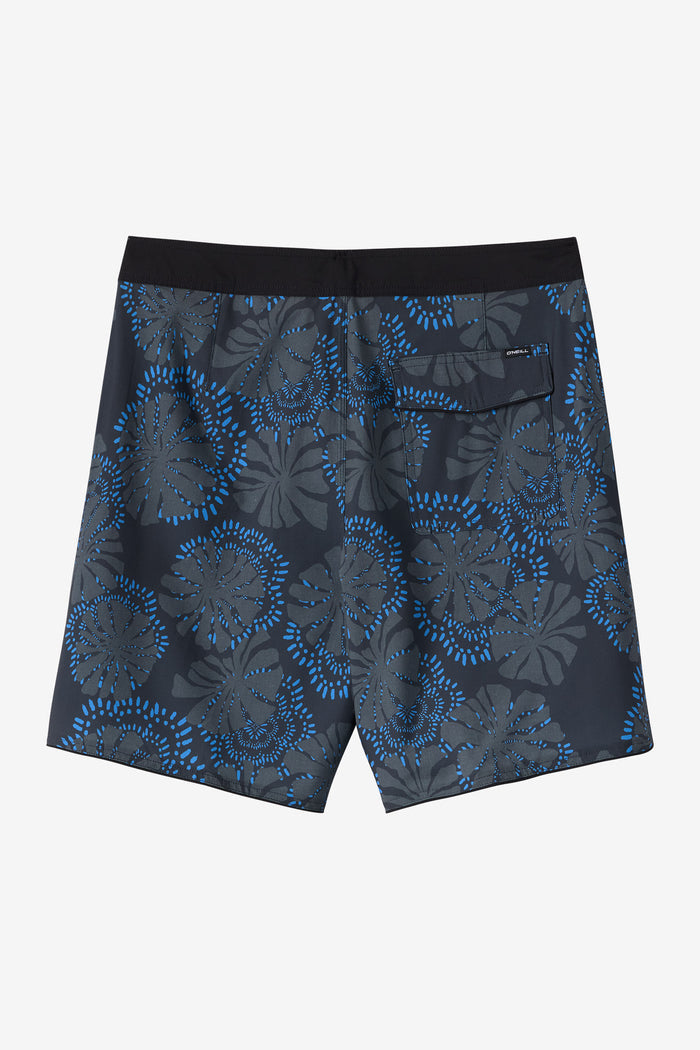 Boy's Hyperfreak Mysto Scallop 17" Boardshorts