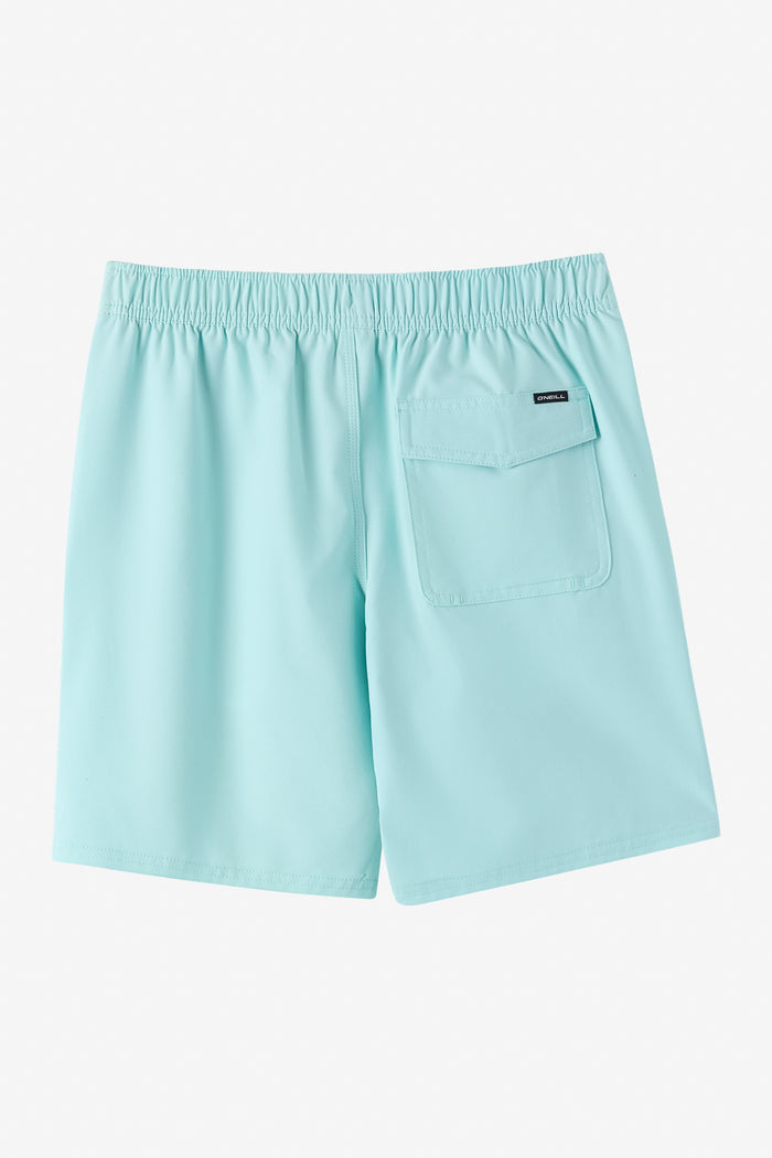 Boy's Lennox Hermosa Solid Volley 16" Swim Trunks -  | O'Neill