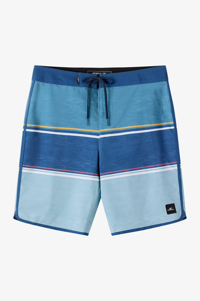 Boy's Lennox Scallop 16" Boardshorts - Aegean Blue | O'Neill