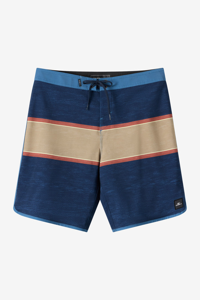 Lennox Scallop 19" Boardshorts - Navy | O'Neill