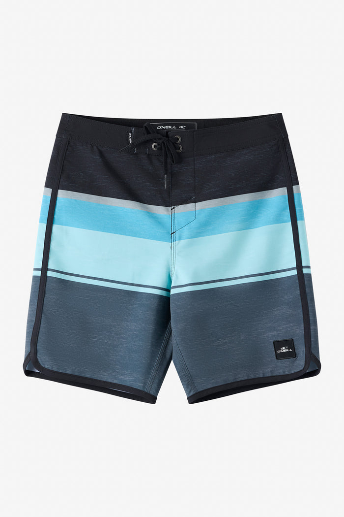 Boy's Lennox Scallop 16" Boardshorts - Phantom | O'Neill