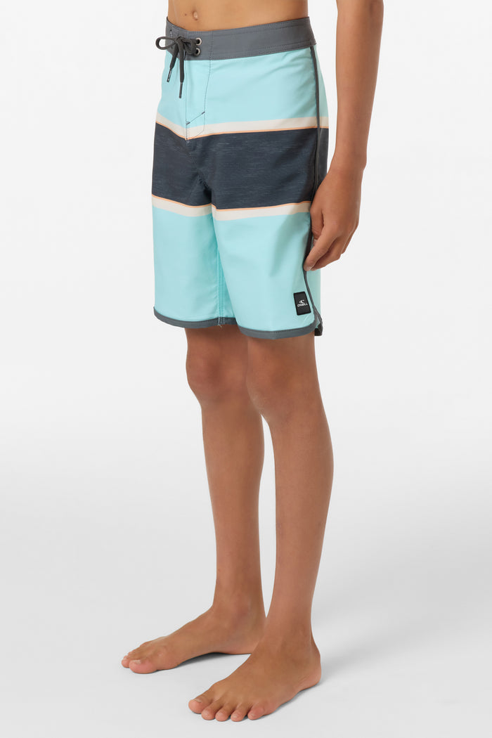 Boy's Lennox Scallop 16" Boardshorts